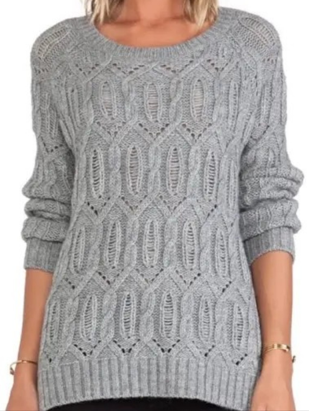 Wool Mix Sweater S